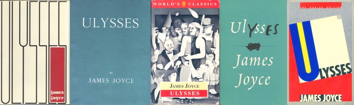 Ulysses Book Covers